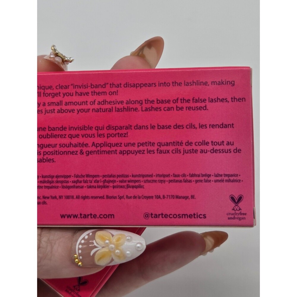 Tarte Tarteist PRO Vegan False Strip Lashes - GTL (go-to-lashes) NEW - Picture 5 of 5